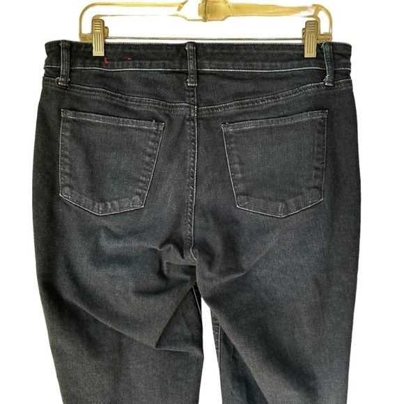 Talbots Flawless Five-Pocket Blue Denim Jeans, Slim Ankle, 12P - Picture 9 of 10